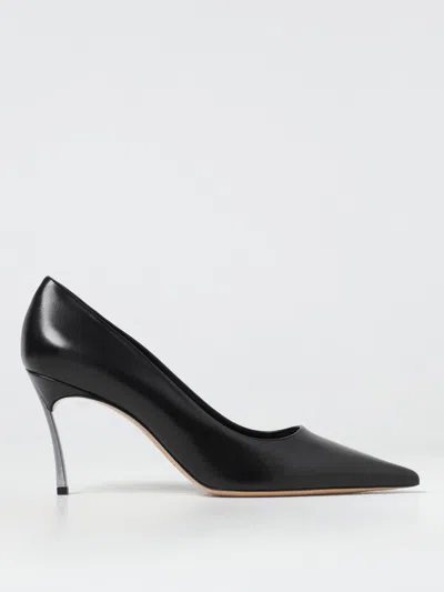 Casadei Oxford Shoes  Woman Color Black In Schwarz