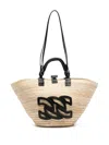 Casadei Panarea Logo-appliqué Tote Bag In Neutrals