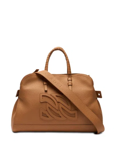 Casadei Park Avenue Mini Bag In Brown