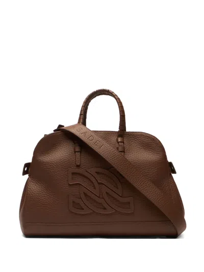 Casadei Park Avenue Mini Bag In Brown