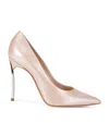 Casadei 100mm Blade Pointed-toe Pumps In Pink
