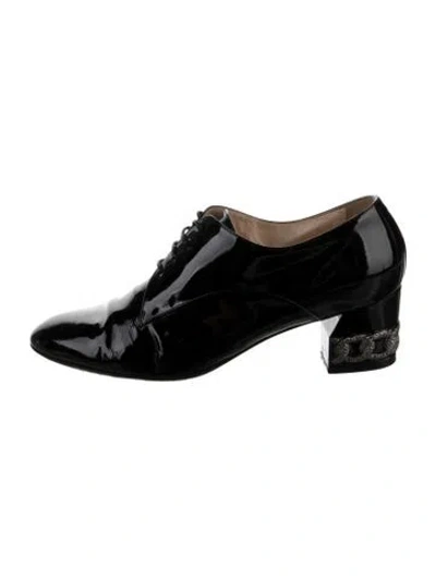 Pre-owned Casadei Patent Leather Pumps In Black