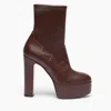 Casadei Patty Ankle Boot - Woman Ankle Boots Sella 38 In Brown