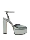 Casadei Sandale Patty Platform Interstellar In Gray