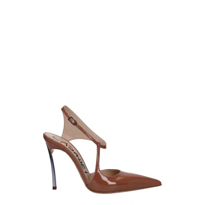 Casadei Pink Leather Sandal