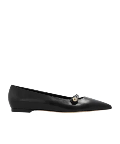 Casadei Pointed Flat Shoes In Black
