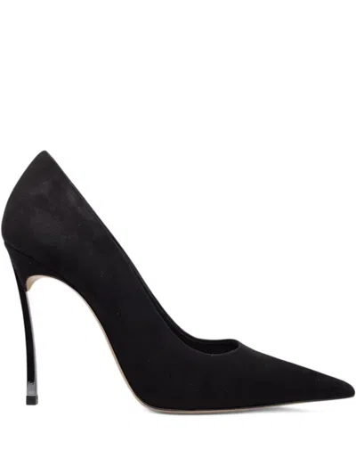 Casadei Pointed Stiletto Pumps In Black