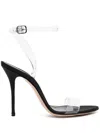 Casadei Pointed Toe Sandals In Black