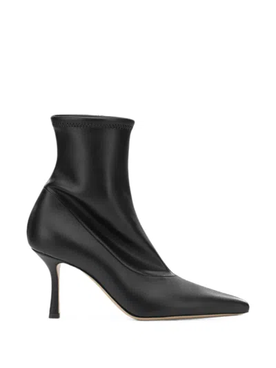 Casadei Pointed-toe Ankle Boots In Black