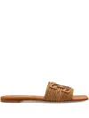 Casadei Positano Slides In Brown