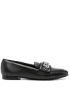 Casadei Valsenales Loafers In Blk Black