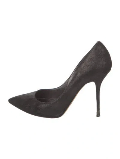 Pre-owned Casadei Pumps In Black
