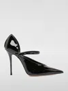 Casadei Scarlet Jolly Patent Leather Pointed Toe Pumps In Schwarz