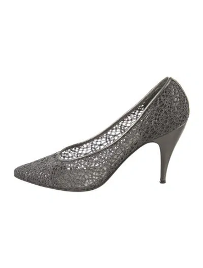 Pre-owned Casadei Pumps In Gray