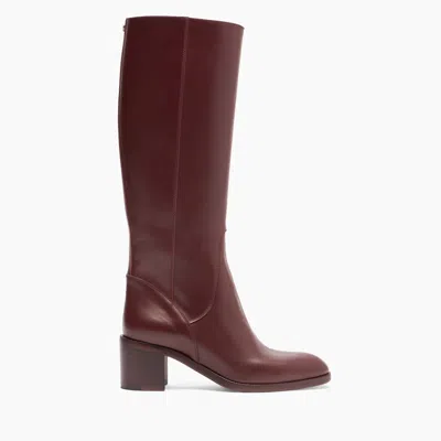Casadei Riderama Supersonic To The Knee - Woman High Boots Amarena 35