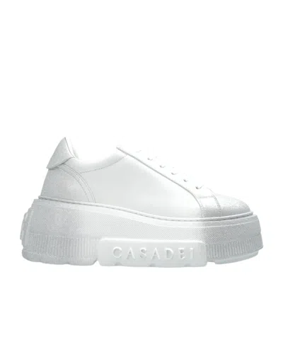 CASADEI CASADEI PLATFORM CHUNKY SOLE SNEAKERS