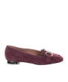 Casadei Fringe-detail Suede Pumps In Red