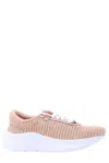 CASADEI ROUND-TOE LACE-UP SNEAKERS