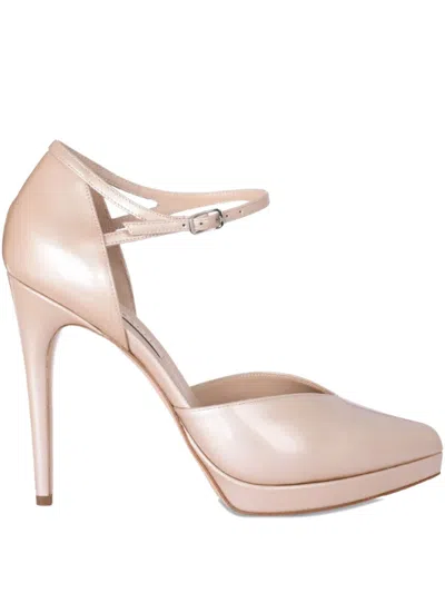 Casadei Samurai Ankle-strap Pumps In Pink