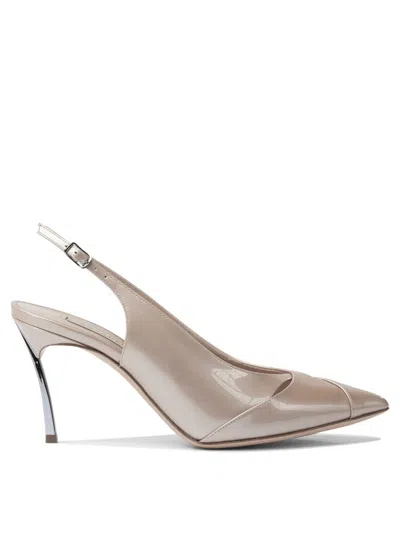 CASADEI CASADEI "SAMURAI BLADE" 80MM SLINGBACK