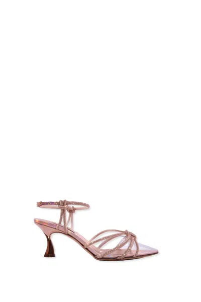Casadei Sandal With Heel In Pink