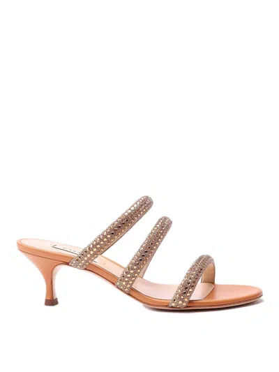 Casadei Sandals In Beige