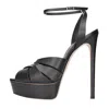 Casadei Sandals Black In Black