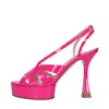 Casadei Woman Sandals Fuchsia Size 10 Leather In Fucsia Vivaci