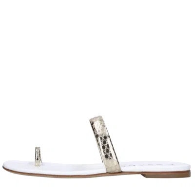 CASADEI CASADEI SANDALS GOLDEN