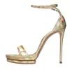 Casadei Sandals Grey In Multi