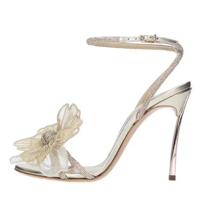 Casadei Sandals In Oro Marroni