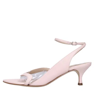 Casadei Sandals Pink In Rosa Pastello