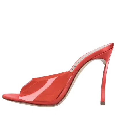Casadei Sandals Red In Rosso Vivaci