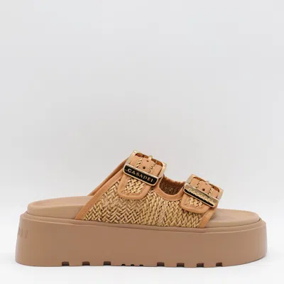 Casadei Scarpe Basse Naturale In Beige