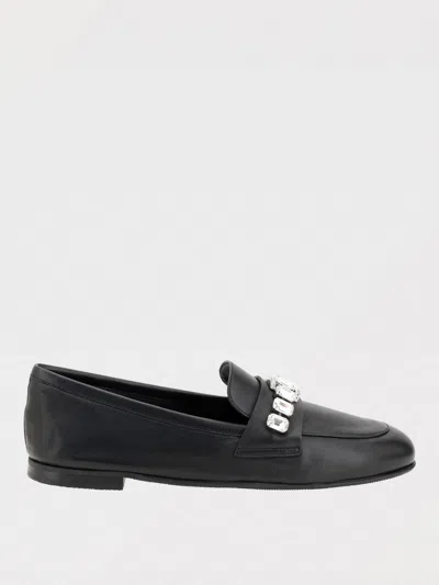 CASADEI LOAFERS CASADEI WOMAN COLOR BLACK,G89004002