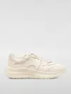 Casadei Women's Premium Leather Mini Running Sneaker In Milch