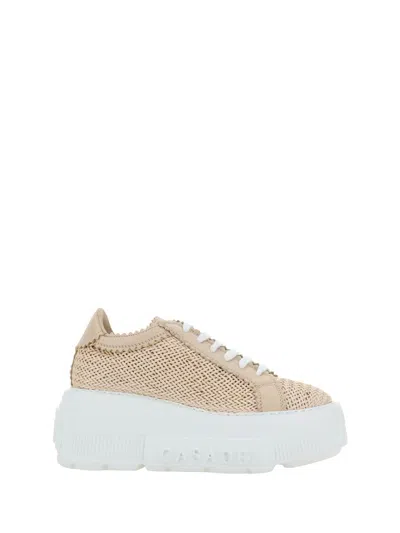 Casadei Sneakers In Neutral