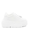 Casadei White Leather Sneakers