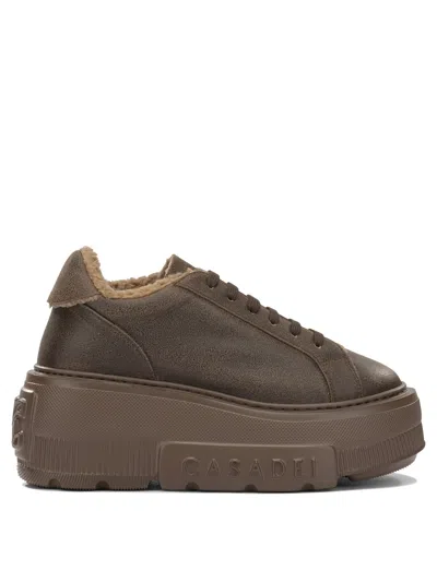 Casadei Sneakers & Slip On In Brown