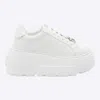Casadei White Leather Sneakers