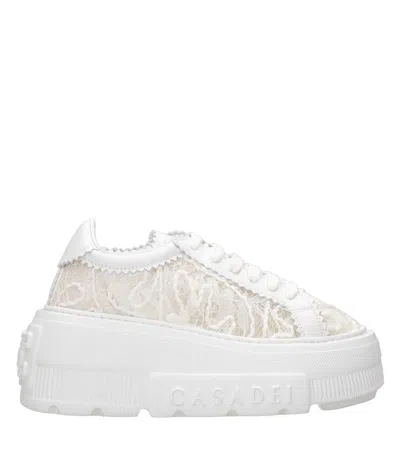 Casadei Sneakers In White