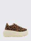 Casadei Low Top Sneakers Platform Sole In Multi