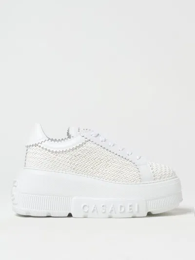 CASADEI SNEAKERS CASADEI WOMAN COLOR WHITE,425146001