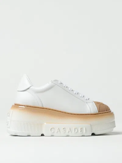 CASADEI SNEAKERS CASADEI WOMAN COLOR WHITE,G65077001