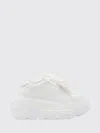 Casadei Low Top Sneakers Platform Sole In White