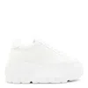 Casadei Nexus Net Salento Leather Low Top Sneakers