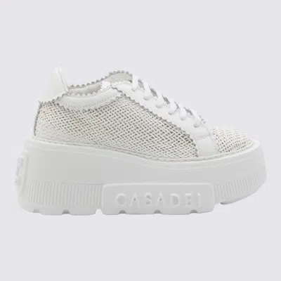Casadei Nexus Hanoi Womans Platform Sneakers In White