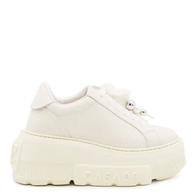 CASADEI SNEAKERS MILK