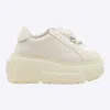 Casadei Low Top Sneakers With Embellished Platform Sole