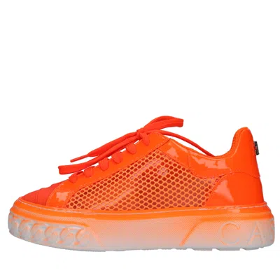 Casadei Sneakers Orange In Arancio Vivaci
